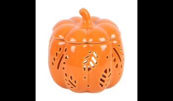 Autumn Home Decor Orange Pumpkin Oil Burner, 5 of 5