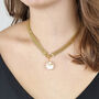 18ct Gold Plated Chunky Baroque Pearl Necklace, thumbnail 1 of 4