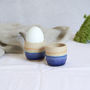 Handmade Ceramic Egg Cup, thumbnail 7 of 8