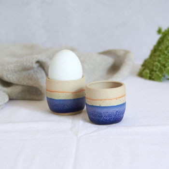 Handmade Ceramic Egg Cup, 7 of 8