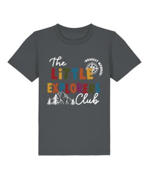 Little Explorers Club Kids T Shirt, 3 of 5