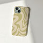 Abstract Wave Phone Case, More Colours, thumbnail 1 of 2