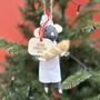 Personalised Sourdough Baking Mouse Decoration, thumbnail 1 of 4