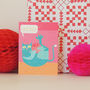 Mini Greetings Card Pack Of 10 Pastels, thumbnail 10 of 11