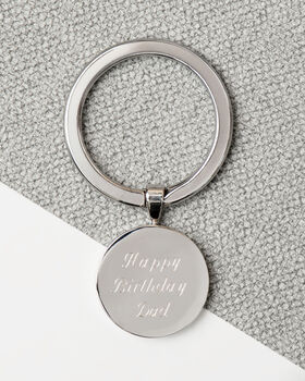 1955 70th Birthday Sixpence Coin Keyring Gift, 5 of 5