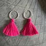 Pair Of Pink Tassels For Jewellery Making, thumbnail 1 of 2
