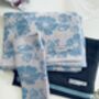 Cashmere Scarf Jacquard Floral, thumbnail 2 of 5