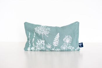 Linen Eye Pillow With Floral Design, 7 of 10