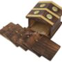 Wooden Tea Coaster With Stand Hut Shape, thumbnail 4 of 12