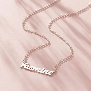 Personalised Birthstone Name Necklace, 5 of 9