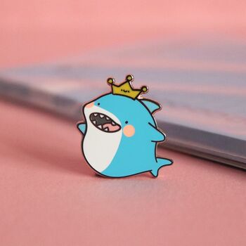 Shark Enamel Pin, 5 of 6