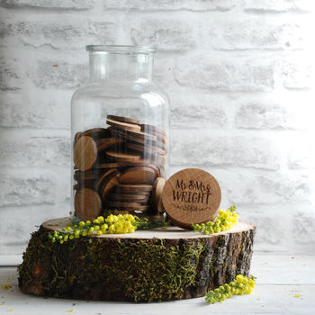 Personalised Alternative Wedding Guest Book Jar, 2 of 3