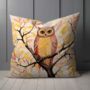 Owls Perch Hand Made Poly Linen Cushions, thumbnail 4 of 7