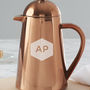 Personalised Geometric Copper Coffee Pot, thumbnail 6 of 7