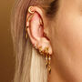 Classic Chunky Single Cartilage Hoop Earring, 7mm, thumbnail 3 of 6