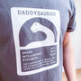 Personalised My Dinosaur Family T Shirt Set, thumbnail 4 of 7