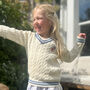Clubhouse Personalised Baby And Children’s Cricket Jumper, thumbnail 2 of 12