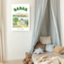Babar The Elephant Hippo Spotting Art Print, thumbnail 3 of 4
