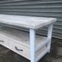 Industrial Reclaimed Tv Unit With Drawers White 331, thumbnail 3 of 4