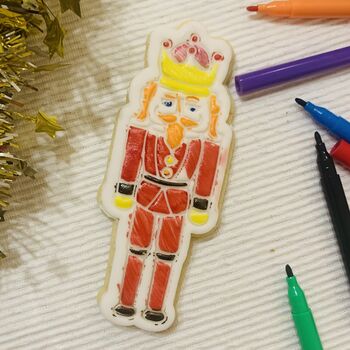 Nutcracker Christmas Eve Gift Biscuit Decorating Kit, 8 of 10