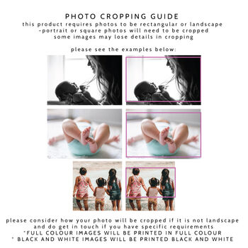 Personalised Photograph New Baby Photo Album, 5 of 7