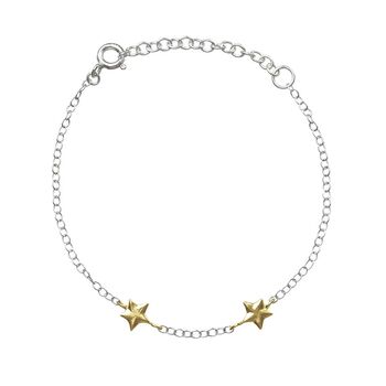 Tiny Gold Stars Bracelet, 2 of 4