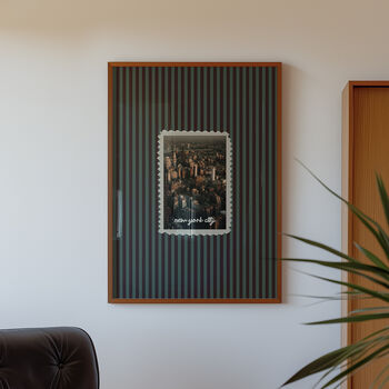 New York City Striped Wall Art Print, 2 of 9