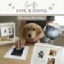Paw Print Ink Keepsake Photo Frame Kit, thumbnail 11 of 12