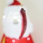 Glass Hanging Red Chilli Christmas Tree Decoration, thumbnail 2 of 4