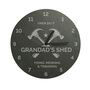 Personalised Tools Slate Clock, thumbnail 3 of 3