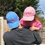 Children's Personalised Only Here For Slogan Cap, thumbnail 4 of 4