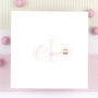 Handmade Personalised Cupcake Age Birthday Card Pink, thumbnail 1 of 8