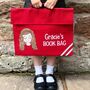 Personalised Back To School Childrens Book Bag, thumbnail 7 of 7