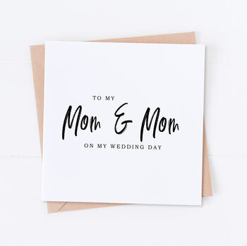 Dad And Dad Wedding Bridal Card, 4 of 5