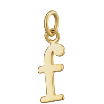 Selection Of Gold Plated Letter Charms, 10 of 12