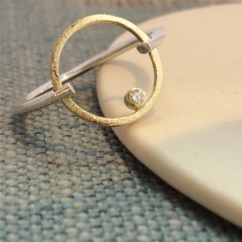 Diamond Orbit Ring, 3 of 4