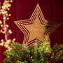 Personalised Star Christmas Tree Topper, thumbnail 2 of 6