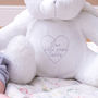 Personalised Angel Childrens Teddy Bear Toy, thumbnail 2 of 5