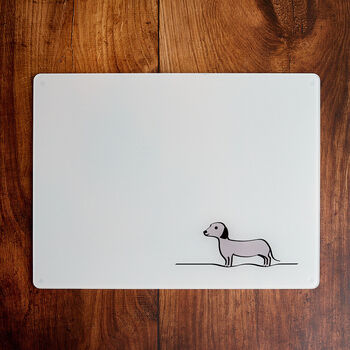 Sausage Dog Glass Worktop Saver, 2 of 4