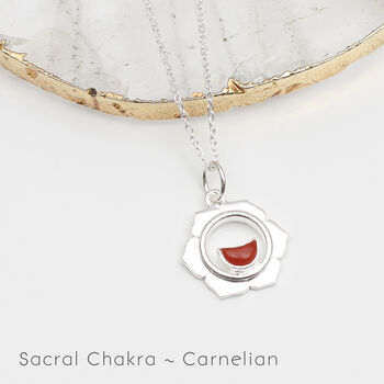 Personalised Semi Precious Stone Chakra Necklace, 6 of 12