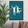 Custom Wedding Engagement Portrait Print Gift, thumbnail 2 of 6