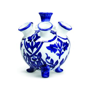 Tulip Vase, Blue, 3 of 3