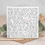I Love You Quotes Romance Card, thumbnail 1 of 9