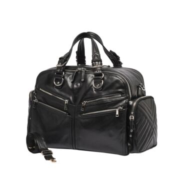 Westwood Leather Weekender Travel Bag, 3 of 9
