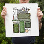Personalised 60th Birthday Gift For Gardeners Handkerchief Pair, thumbnail 1 of 6