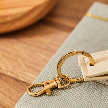 Personalised Embossed Oyster Keyring, 3 of 5