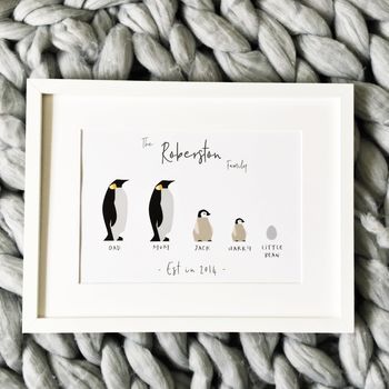Family Penguin Print, 9 of 9