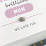 Mother's Day Typographical Card, thumbnail 4 of 5