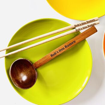 Japanese Personalised Ramen, Noodle Spoon, 4 of 8