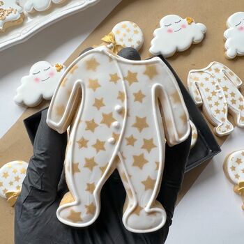Baby Shower Iced Biscuit Favours / Set Of 12, 2 of 6